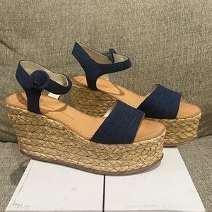 Dolce vita denim wedges